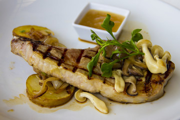 steak pork chops