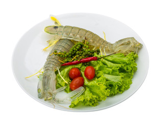 Raw Spiny lobster