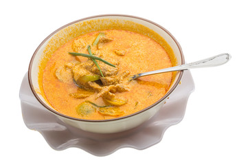 Red curry with pork