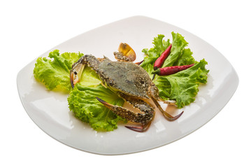 Raw crab