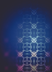 Fototapeta premium Abstract fractal texture, wisps and lights, Background design of