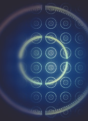 Abstract fractal texture, wisps and lights, Background design of