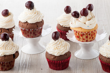 Cupcake dolci decorati