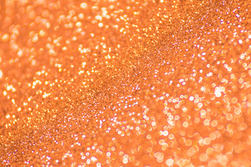 orange lights abstract christmas background