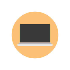 Laptop - Vector icon