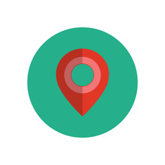 Map pointer - Vector icon