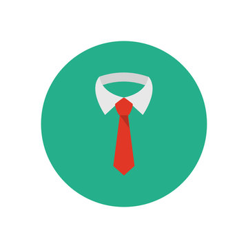 Necktie / Dress code - Vector icon