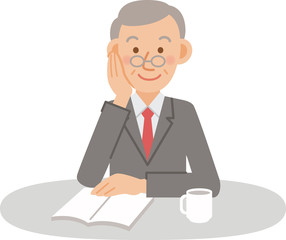 ビジネスマン　高齢