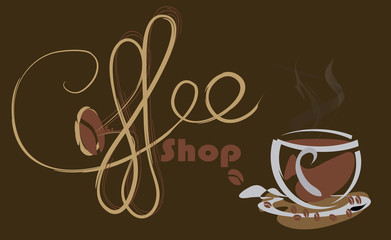 Coffee shop background