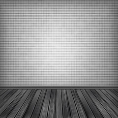 Empty room, interior with wallpaper. High resolution texture bac