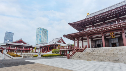 Obraz premium Zojoji Temple in Tokyo