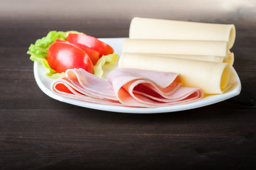 cheese and ham
