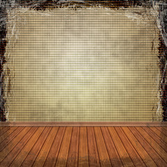 Yellow, Gold, grunge background. Abstract vintage texture with f