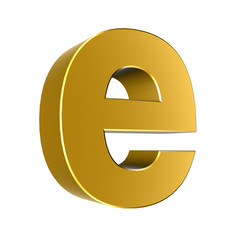 3d letter collection - Small cases - e