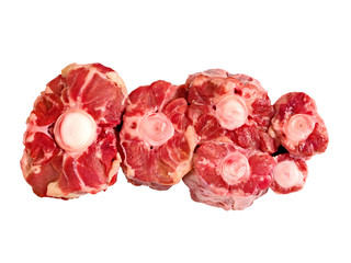raw uncooked beef tail