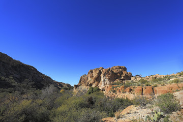 Fototapeta na wymiar Obszar Wyżyny Sonora, AZ
