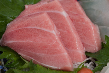 本マグロの刺身　中トロ