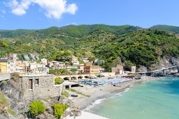 Village of Monterosso al Mare in Cinqueterre, Italy