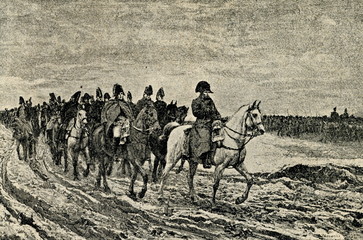 1814. Campagne de France (Meissonier, 1864) - obrazy, fototapety, plakaty