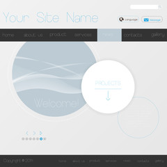 Website template