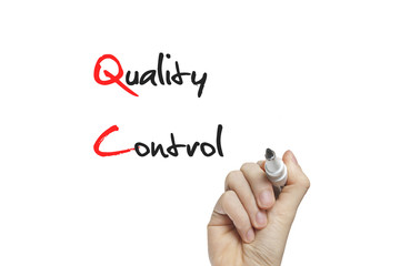 Hand writing quality control