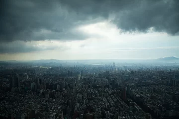 Poster Taipei under Heavy Clouds © Jannis Werner