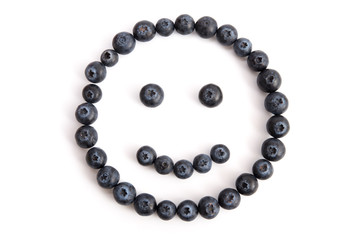 Blaubeer-Smily