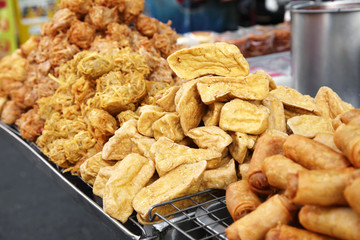 many vegetarian food from tofu in china