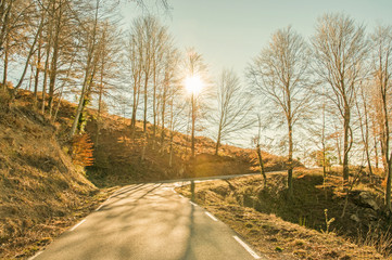 Mountain road