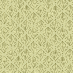 Seamless leaf pattern
