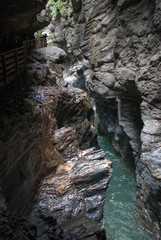 Obraz premium Gorges de Liechtensteinklamm