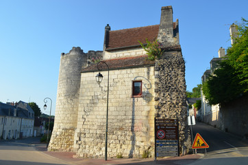 medieval town Loches