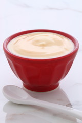 plain french style yogurt