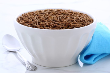 vintage bran cereal breakfast