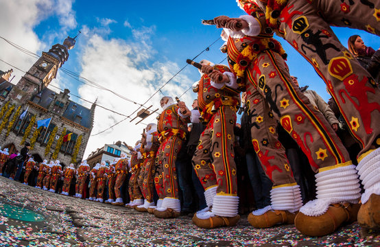 carnaval Binche - Gilles