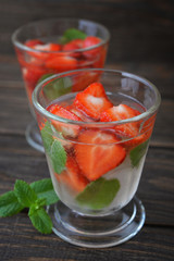 Strawberry mojito