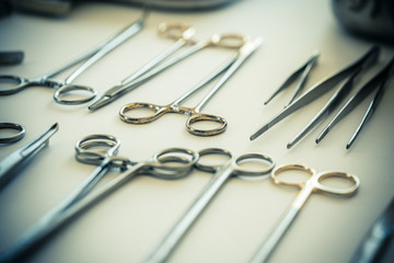 Different surgical tools