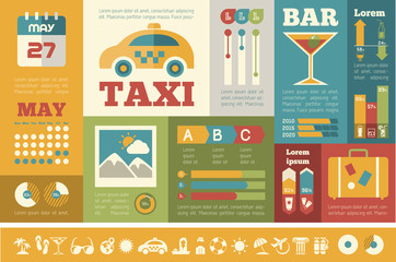 Travel Infographic Template.