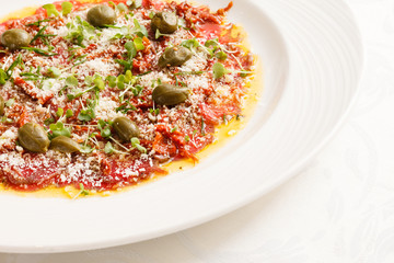 beef carpaccio