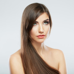 Fototapeta premium Hair style fashion woman portrait.