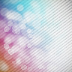 Abstract colourful bubbles with stripes