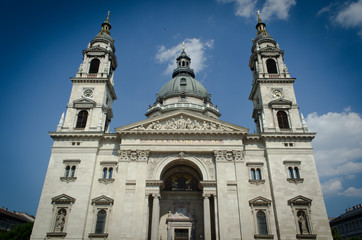 Fototapeta na wymiar St Stephen's Basilica ( Szent Istvan Bazilika )