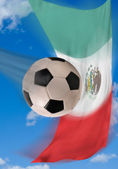 Naklejka premium Mexico Soccer.