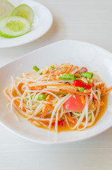 green papaya salad