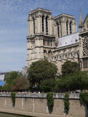 Obraz premium Catedral de Notre Dame en París