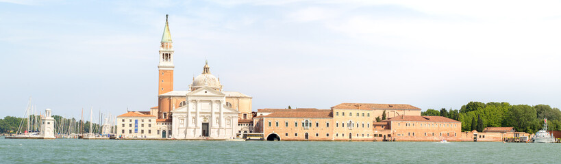 Fototapeta na wymiar View of San Giorgio Maggiore church in Venice