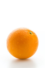 Orange isolated on white