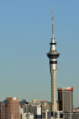 Fototapeta na wymiar Auckland Sky Tower - New Zealand