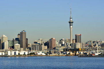 Auckland downtown skyline - New Zealand