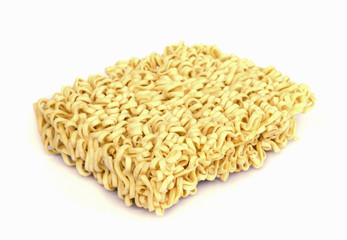 Uncooked  noodles  .